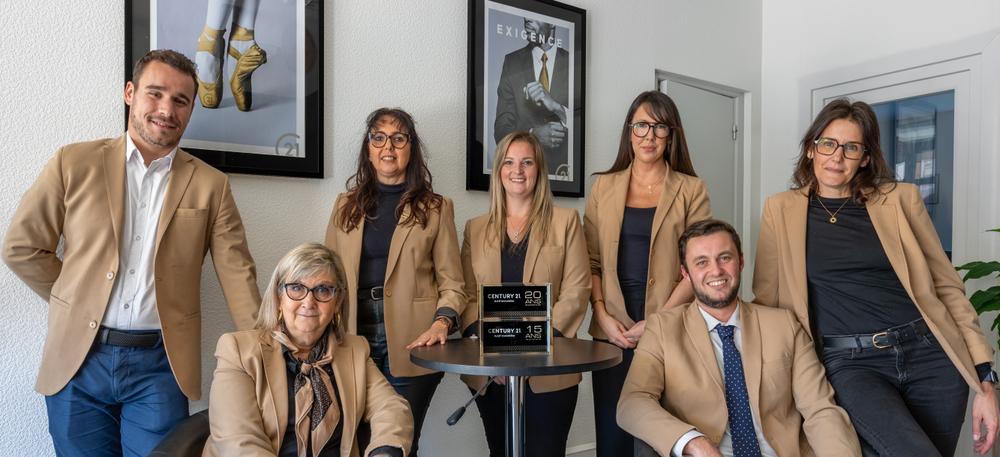 l'équipe de l'agence Actif Immobilier